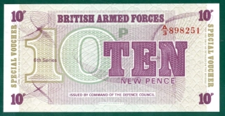 Anglicko - 10 New Pence