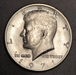 1/2 Dollar 1971