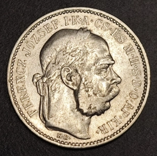 1 Koruna 1893 K.B.