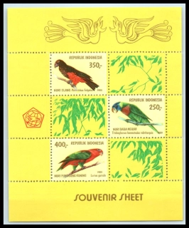 0991-0993 BL 37 Vtáky