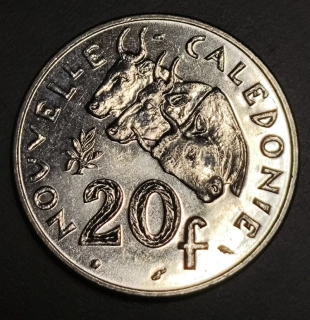 20 Francs 1990
