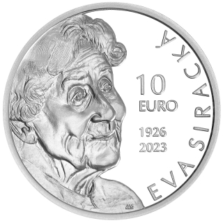 2026/085, 10€ - 100. výročie narodenia Evy Sirackej PROOF