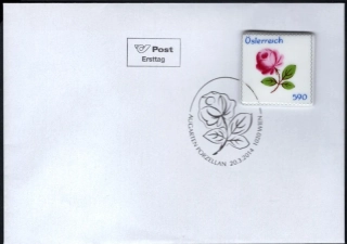 3127 FDC Kvety