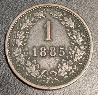 1 Kreuzer 1885