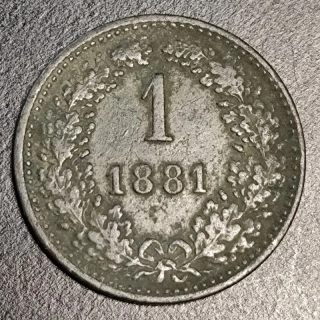 1 Kreuzer 1881