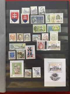Zbierka známok + aršíkov Slovensko 1993-2008 - KOMPLETNÁ