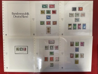 Zbierka známok BRD 1969-1978