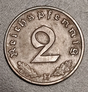 2 Pfennig 1939 E
