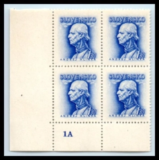 4 blok 083X - ĽD DZ 1A bez PR