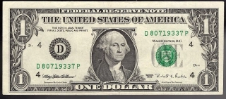 1 Dollar 1995 D