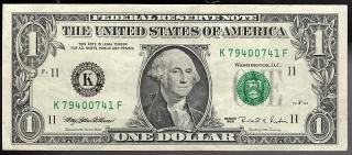 1 Dollar 1995 K