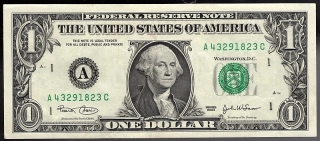 1 Dollar 2003 A