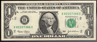 1 Dollar 2003 B
