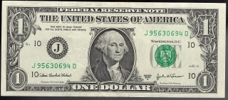 1 Dollar 2003 J