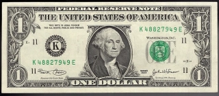 1 Dollar 2003 K