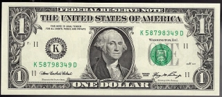 1 Dollar 2006 K