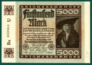 5000 mariek, 1922