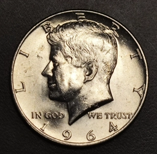 1/2 Dollar 1964