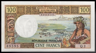 100 Francs 1971