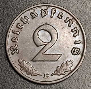 2 Pfennig 1938 E