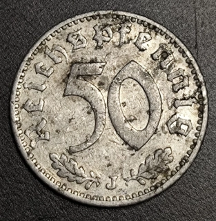 50 Pfennig 1939 J