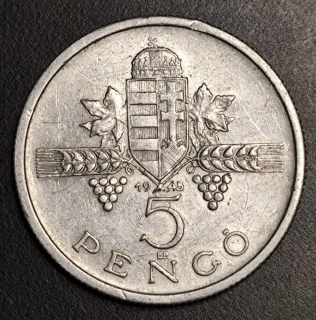 5 Pengő 1945
