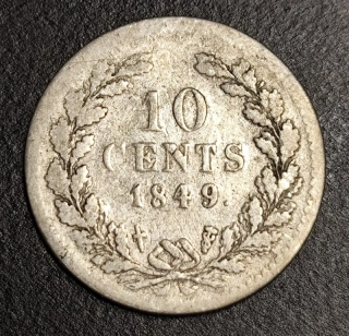 10 Cents 1849
