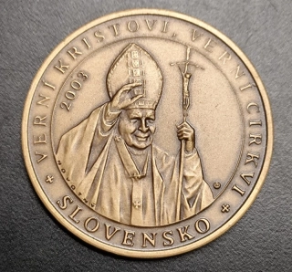 Medaila Ján Pavol II. 2003