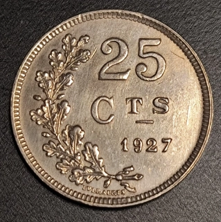 25 Centimes 1927