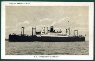 S. S. "President Harding"