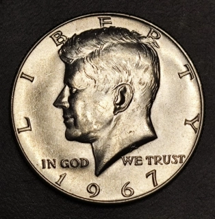 1/2 Dollar 1967