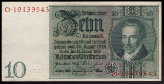 10 Reichsmark 1929