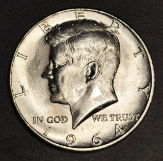 1/2 Dollar 1964
