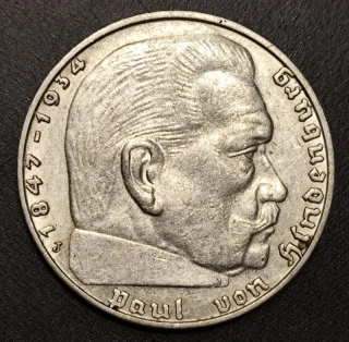 2 Reichsmark 1938 E
