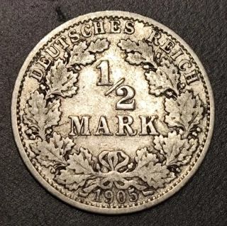 1/2 Mark 1905 A