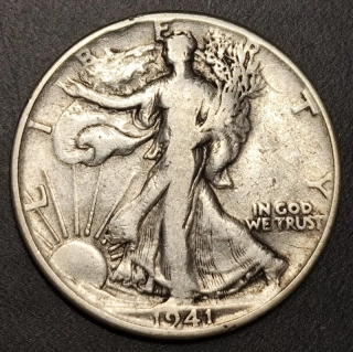 1/2 Dollar 1941