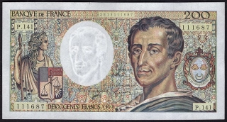 200 Francs 1992