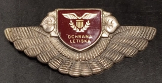 Čapicový odznak Ochrana Letiska