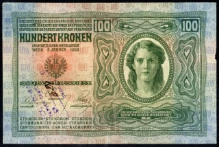 100 Korona 1912 D