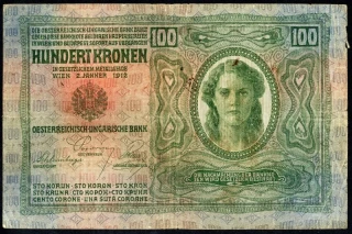 100 Korona 1912 G