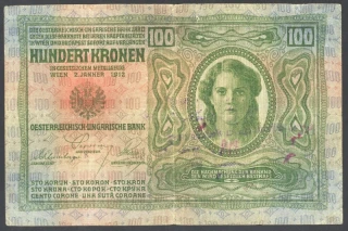 100 Korona 1912 I