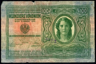 100 Korona 1912 J