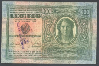 100 Korona 1912 O