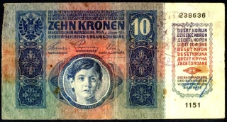 10 Korona 1915 B