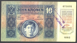 10 Korona 1915 D