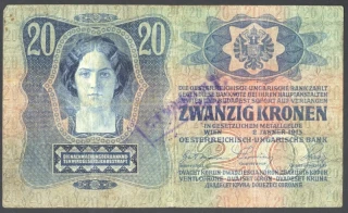 20 Korona 1913 B