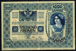 1000 Korona 1902 B