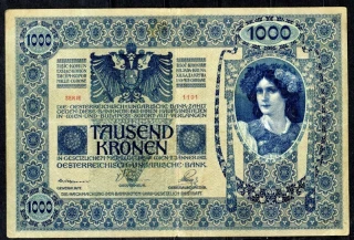 1000 Korona 1902 D