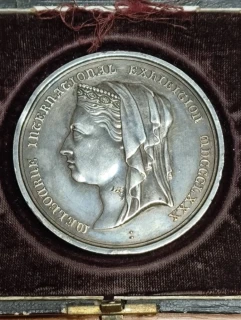 Medaila Medzinárodná výstava Melbourne 1880