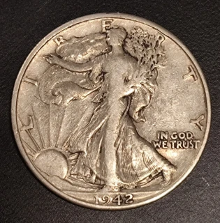 1/2 Dollar 1942 D